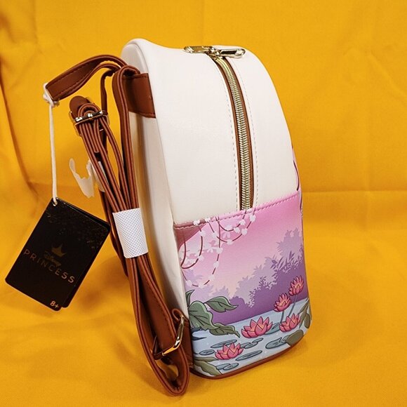Loungefly Disney The Princess And The Frog Tiana Bayou Sunset Mini Backpack NEW main image 4